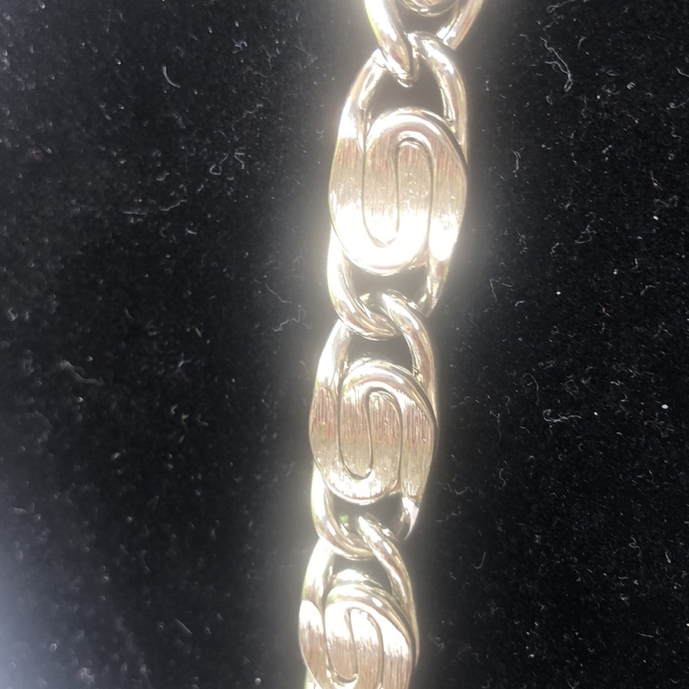 Vintage Chunky Heavy Necklace View 2